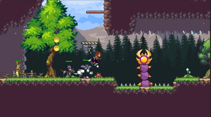 Cherry Knight : 2D Platformer screenshot image 3_Popularmodapk.com