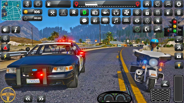 Police Car Game Car Parking 3D screenshot image 3_Popularmodapk.com