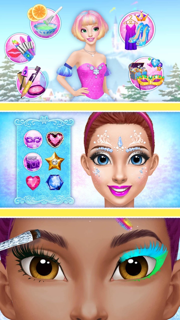 Princess Gloria Makeup Salon screenshot image 4_Popularmodapk.com
