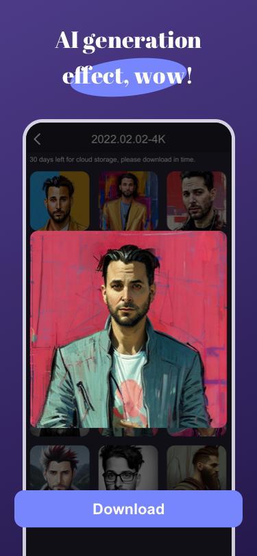 Profile AI : AI Avatar Creator screenshot image 5_Popularmodapk.com