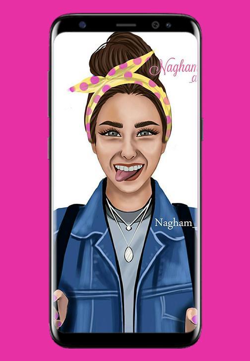 Girly M wallpaper - Nagham Art screenshot image 12_Popularmodapk.com