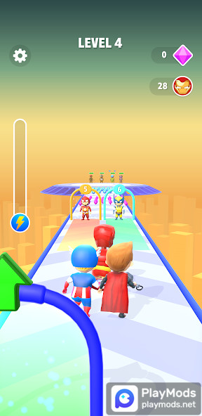 Hero Run<span>(Speed change)</span> screenshot image 5_Popularmodapk.com