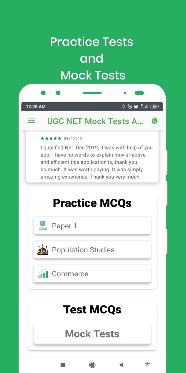 UGC NET Mock Tests App screenshot image 24_Popularmodapk.com