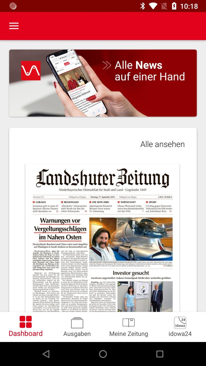 Landshuter Zeitung screenshot image 1_Popularmodapk.com