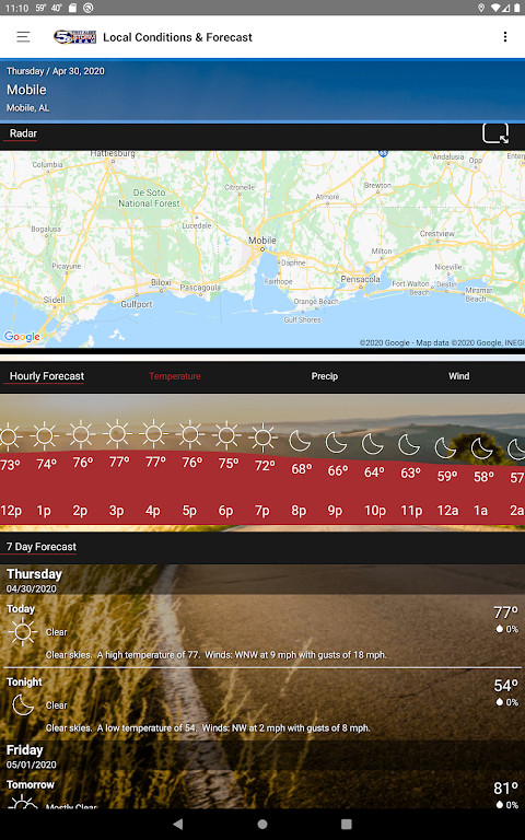 WKRG Weather screenshot image 4_Popularmodapk.com