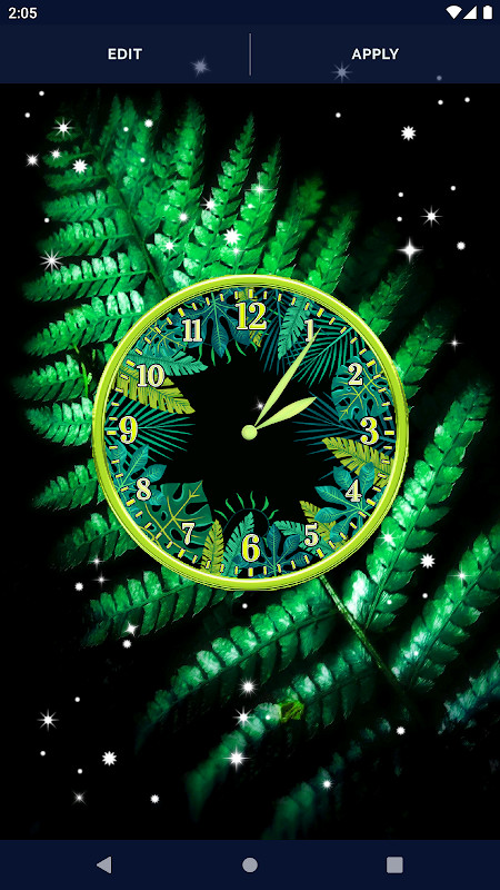 Black Jungle Forest Clock screenshot image 6_Popularmodapk.com