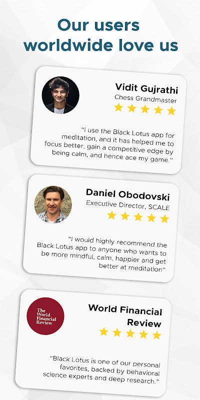 Black Lotus: Impactful Meditations. Sleep better. screenshot image 3_Popularmodapk.com