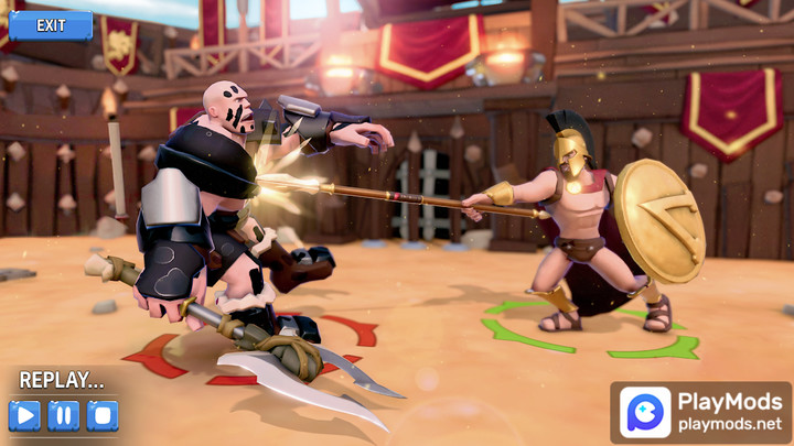 Gladiator Heroes Clash Kingdom<span>(God Mode)</span> screenshot image 1_Popularmodapk.com
