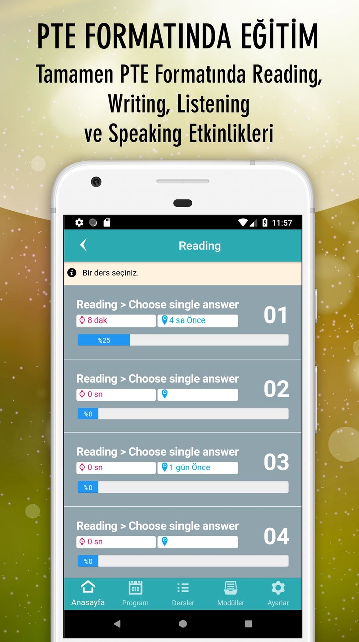 PTE Academic Hazırlık (UzmanPTE.com) screenshot image 4_Popularmodapk.com