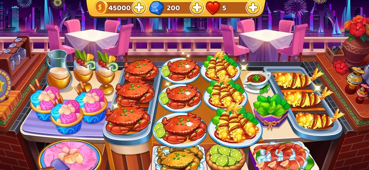 Cooking Crush Fun Cooking Game screenshot image 1_Popularmodapk.com