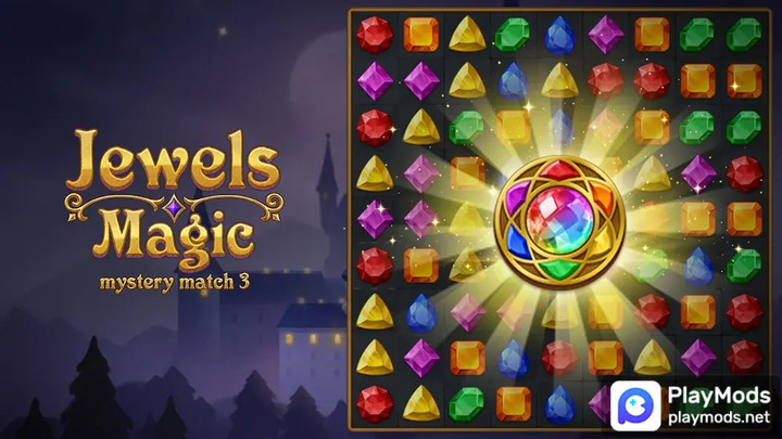 Jewels Magic: Mystery Match3<span>(mod)</span> screenshot image 3_Popularmodapk.com