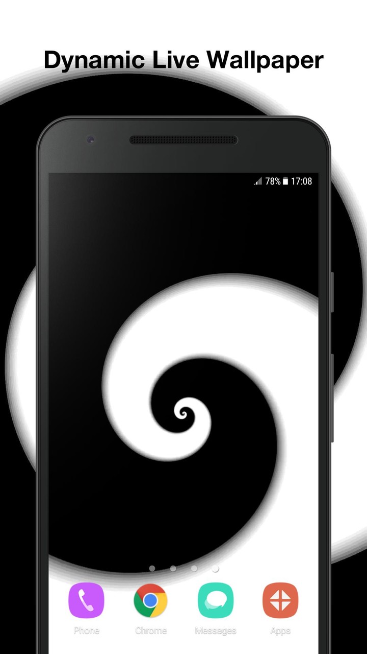 Spiral Hypnotic Live Wallpaper screenshot image 6_Popularmodapk.com