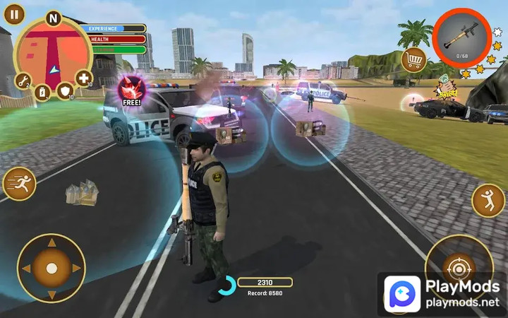 Miami Crime Police<span>(No Cost)</span> screenshot image 2_Popularmodapk.com