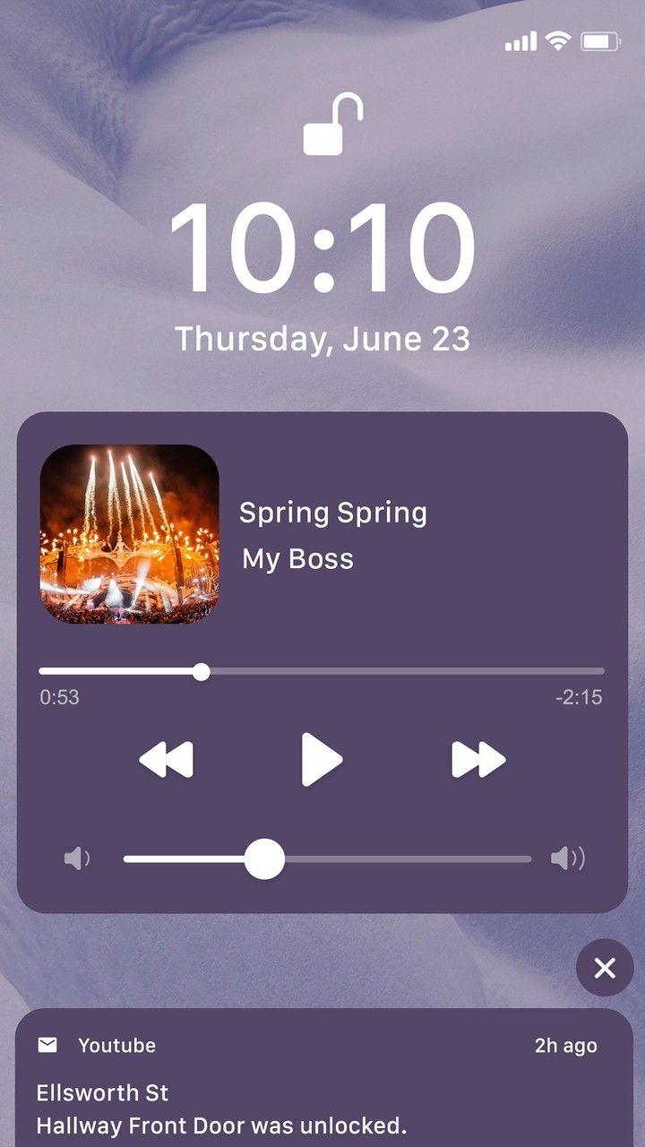 Wow Violet Theme - Icon Pack screenshot image 2_Popularmodapk.com
