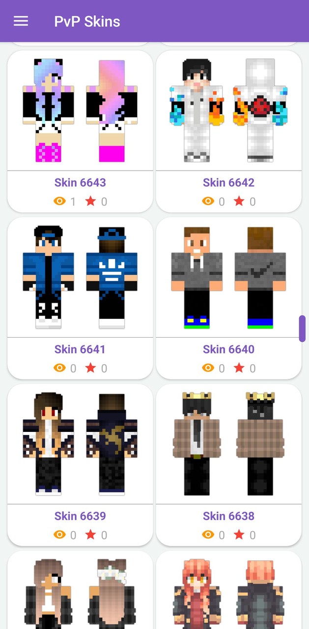 PvP Skins for Minecraft PE screenshot image 6_Popularmodapk.com