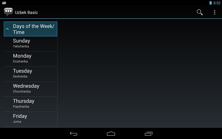 Uzbek Basic Phrases screenshot image 29_Popularmodapk.com
