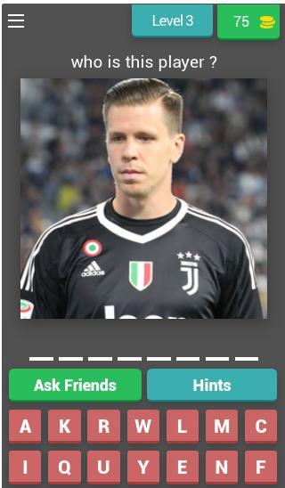 Juventus players name quiz screenshot image 4_Popularmodapk.com