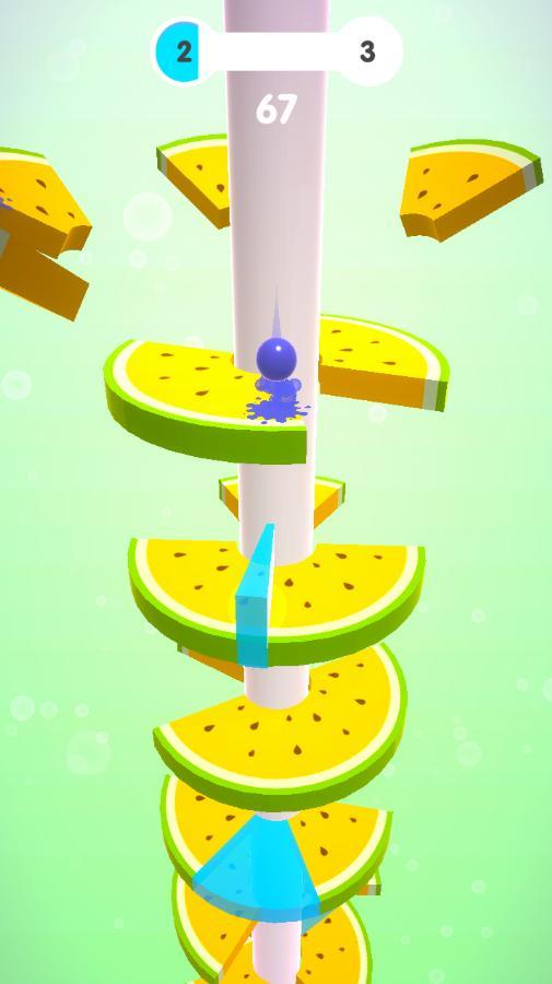Fruit Fall - Stack Crush screenshot image 3_Popularmodapk.com