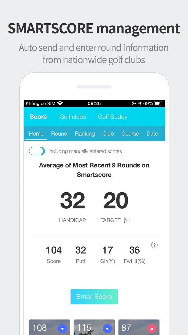 Smartscore-Golf Portal Service screenshot image 6_Popularmodapk.com