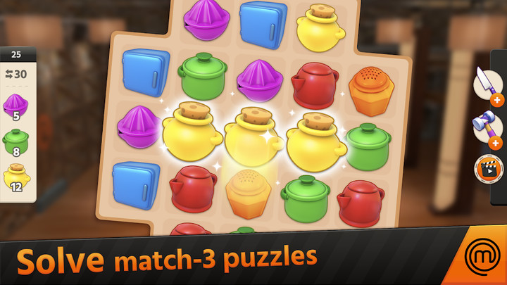 MasterChef: Cook & Match<span>(Unlimited money)</span> screenshot image 3_Popularmodapk.com