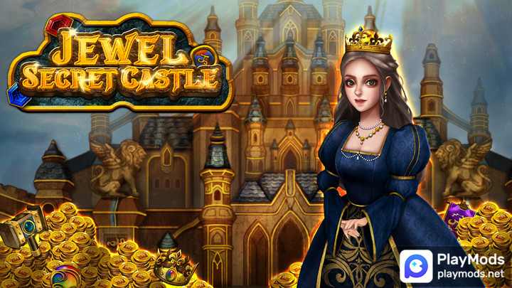 Jewel Secret Castle: Match 3<span>(Unlimited)</span> screenshot image 1_Popularmodapk.com