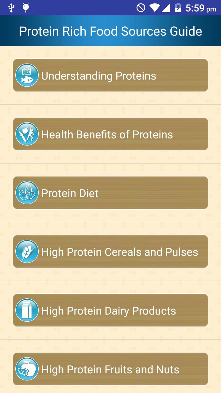 Protein Rich Food Source Guide screenshot image 6_Popularmodapk.com
