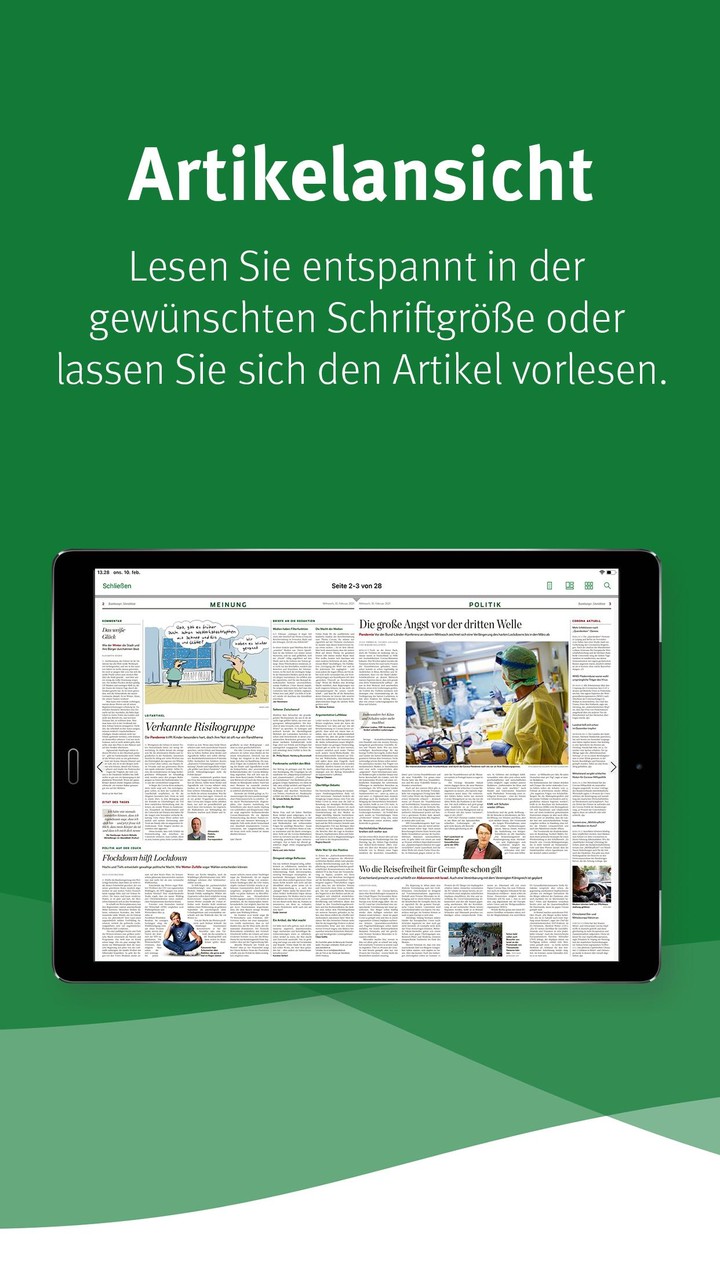 Hamburger Abendblatt E-Paper screenshot image 1_Popularmodapk.com
