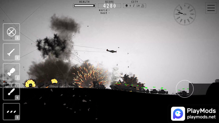 WW2 Warplane Fighter Bomber<span>(Mod Menu)</span> screenshot image 1_Popularmodapk.com
