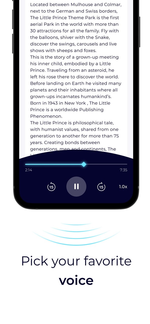 Neural Reader Most Natural TTS screenshot image 5_Popularmodapk.com