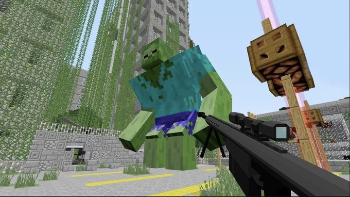 Zombie Apocalypse Minecraft PE screenshot image 3_Popularmodapk.com