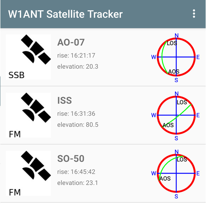 W1ANT Satellite Tracker screenshot image 6_Popularmodapk.com