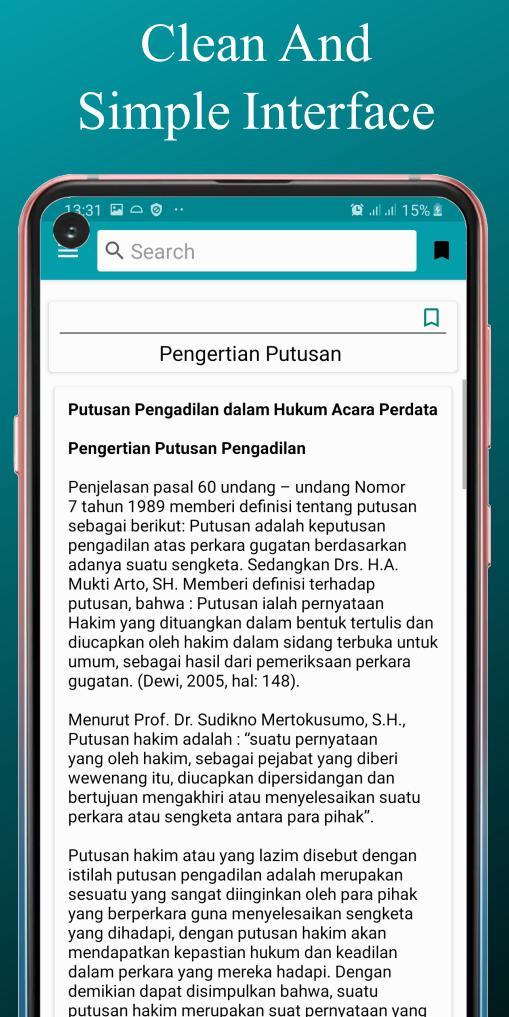 Hukum Acara Perdata screenshot image 4_Popularmodapk.com