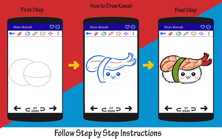 How to Draw Kawaii Easy screenshot image 7_Popularmodapk.com