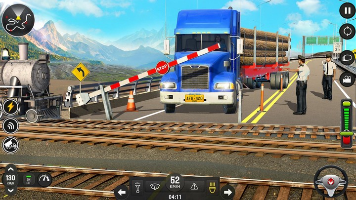 Logging Truck Driving Games screenshot image 4_Popularmodapk.com