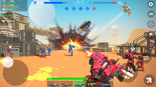 Robot War:Modern Combat FPS<span>(No Ads)</span> screenshot image 3_Popularmodapk.com