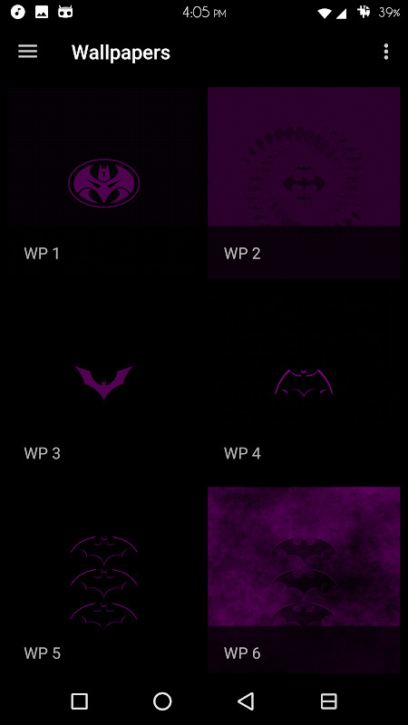 Purple Batcons Icon Skins screenshot image 5_Popularmodapk.com