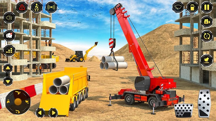 Modern Road Construction Games screenshot image 7_Popularmodapk.com