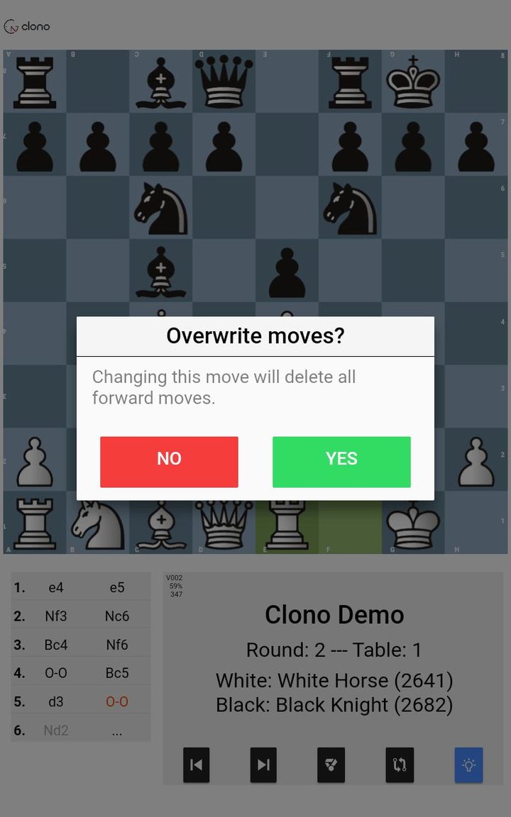 Clono Scoresheet - FIDE version screenshot image 6_Popularmodapk.com