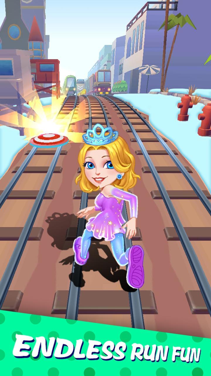 Subway Ice Princess Surfers screenshot image 3_Popularmodapk.com