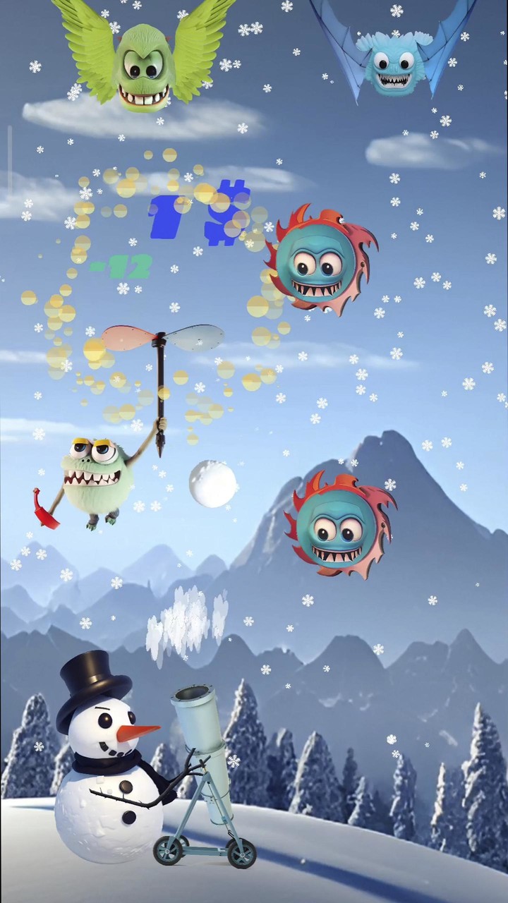 Snowman Nightmare screenshot image 2_Popularmodapk.com