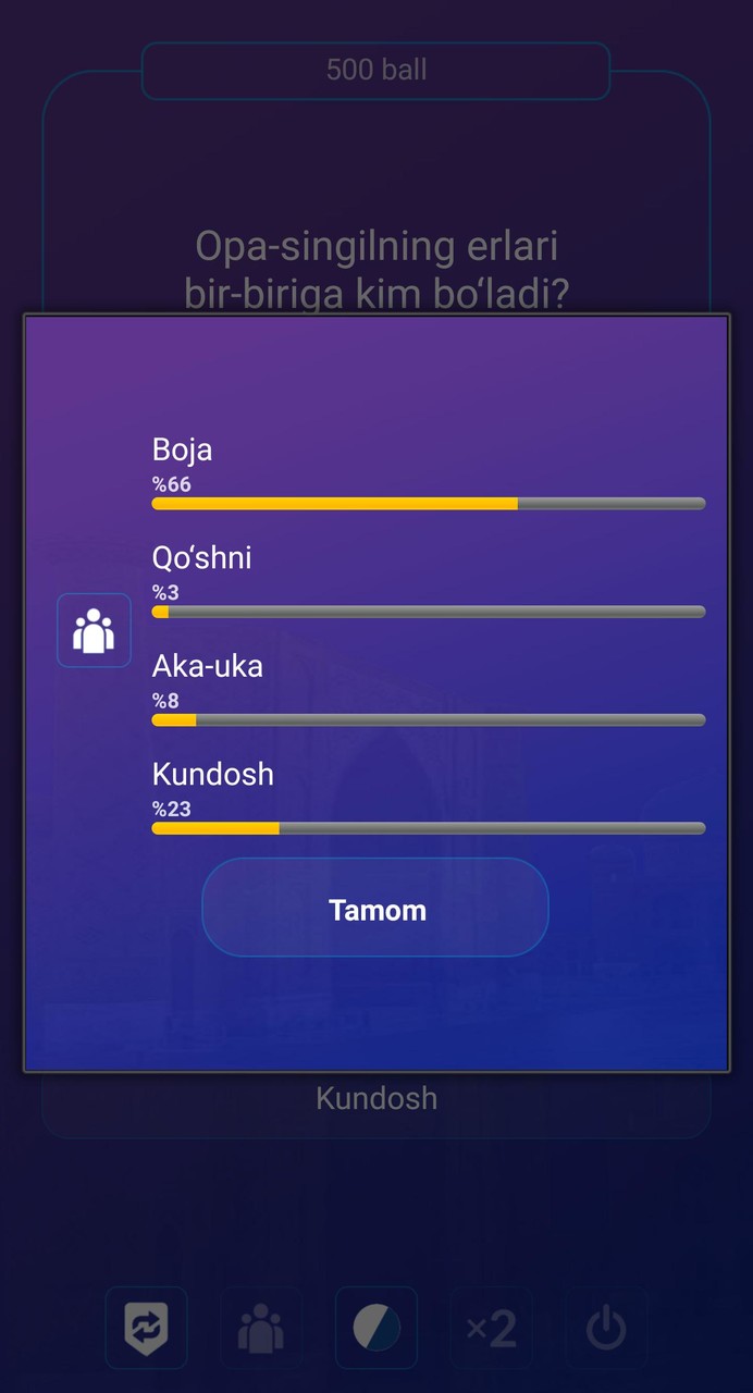 Uzbek Viktorina 2020 - 100 Mil screenshot image 2_Popularmodapk.com