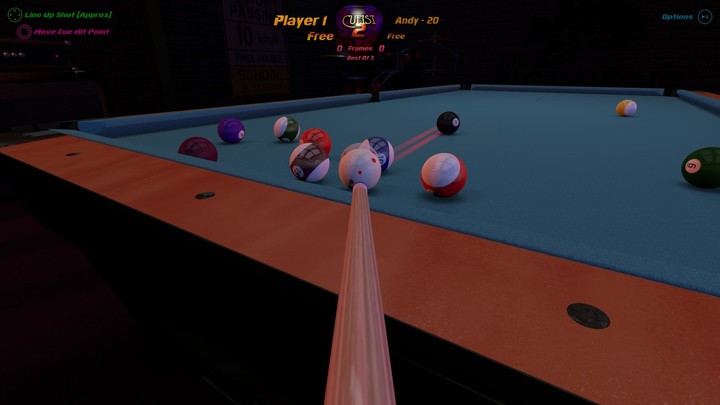 Cueist 2 - Exhibition Match screenshot image 2_Popularmodapk.com