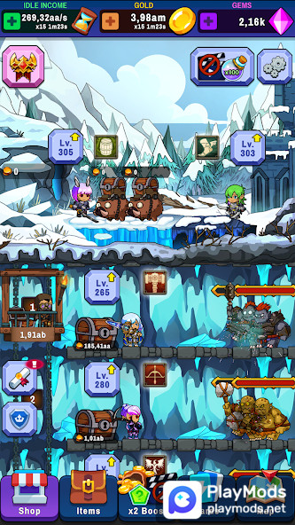 Idle Dungeon Tycoon<span>(Mod Menu)</span> screenshot image 1_Popularmodapk.com