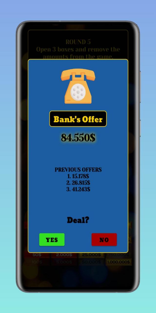 Deal or No Deal screenshot image 3_Popularmodapk.com