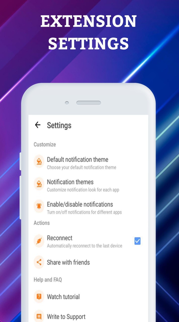 Smartwatch Bluetooth Notifier screenshot image 20_Popularmodapk.com