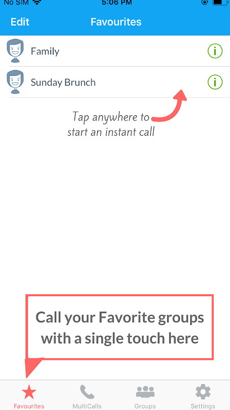 MultiCall – Group calling App screenshot image 3_Popularmodapk.com