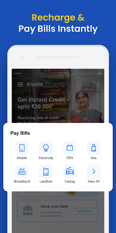 Kissht: Instant Line of Credit screenshot image 2_Popularmodapk.com