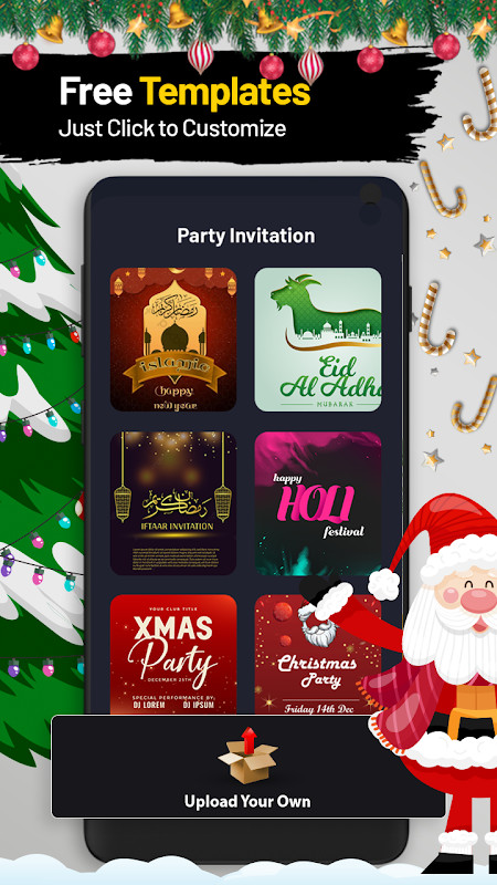 Party Invitation Cards Maker screenshot image 7_Popularmodapk.com