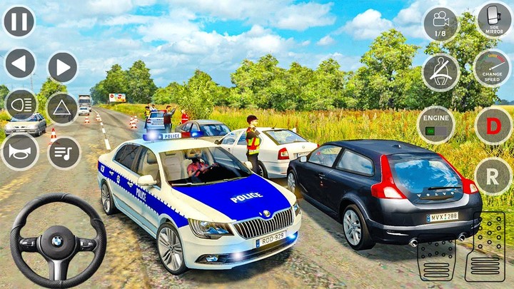 US Police Parking: Car Games screenshot image 10_Popularmodapk.com