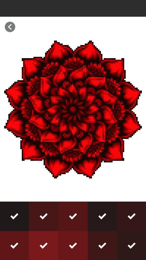 100+ Mandala Color by Number screenshot image 4_Popularmodapk.com